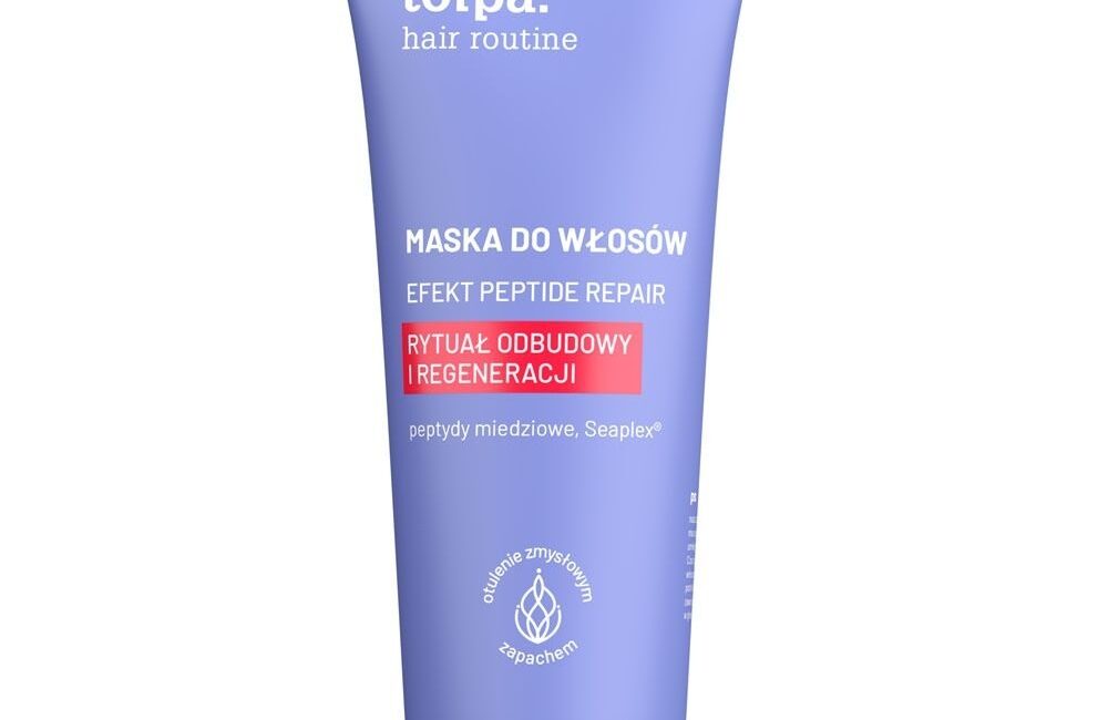 tołpa. hair routine maska do włosów efekt peptide repair, 200 ml​