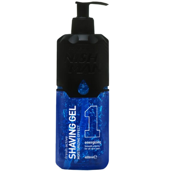 Nishman Fresh Active Shave Gel Energizing - żel do golenia, 400ml