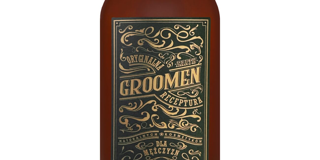 Groomen EARTH Shampoo - szampon do włosów dla mężczyzn, 300ml