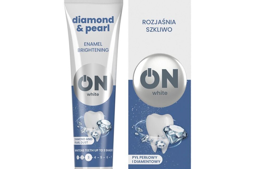 tołpa. diamond & pearl pasta do zębów, 75 ml