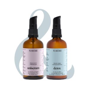 Flagolie Zestaw Uniserum & Detox – wersja 100 ml idealna na wakacje