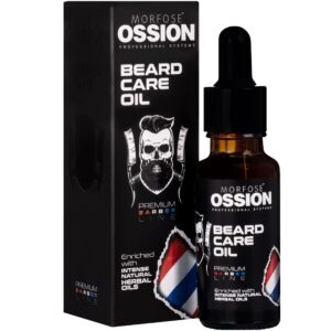 Morfose Ossion PB Beard Care Oil – olejek do pielęgnacji brody z olejkiem migdałowym, 20ml