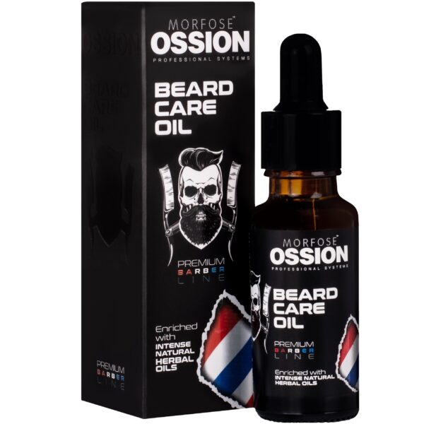 Morfose Ossion PB Beard Care Oil – olejek do pielęgnacji brody z olejkiem migdałowym, 20ml