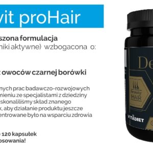 Dervit ProHair - suplement diety na włosy, skórę, paznokcie