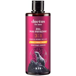 Duetus For Men - energetyzujący żel pod prysznic dla mężczyzn 3w1, 300ml
