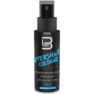 L3VEL3 Aftershave Cologne Aqua - woda kolońska po goleniu, nawilżająca, 100ml