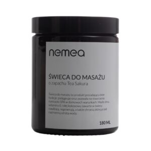 NEMEA Świeca do masażu o zapachu Tea Sakura