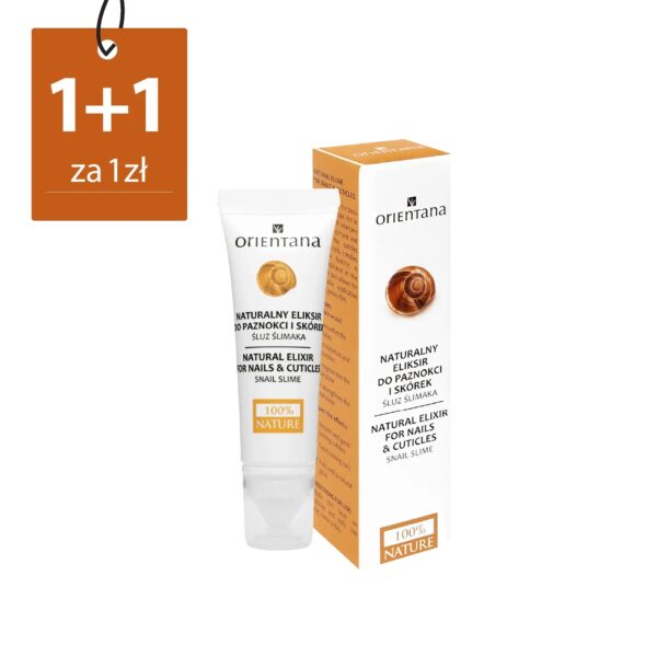 Naturalny eliksir do paznokci i skórek ze ŚLUZEM ŚLIMAKA 7,5 ml