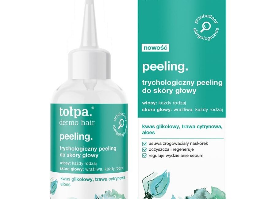 tołpa. peeling. trychologiczny peeling do skóry głowy, 100 ml