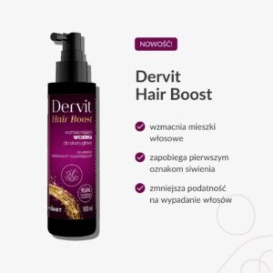 Dervit Hair Boost - wcierka wzmacniająca do skóry głowy