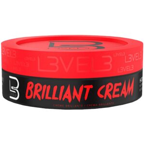 L3VEL3 Brilliant Cream - nabłyszczający krem do włosów, brylantyna w kremie, 150ml