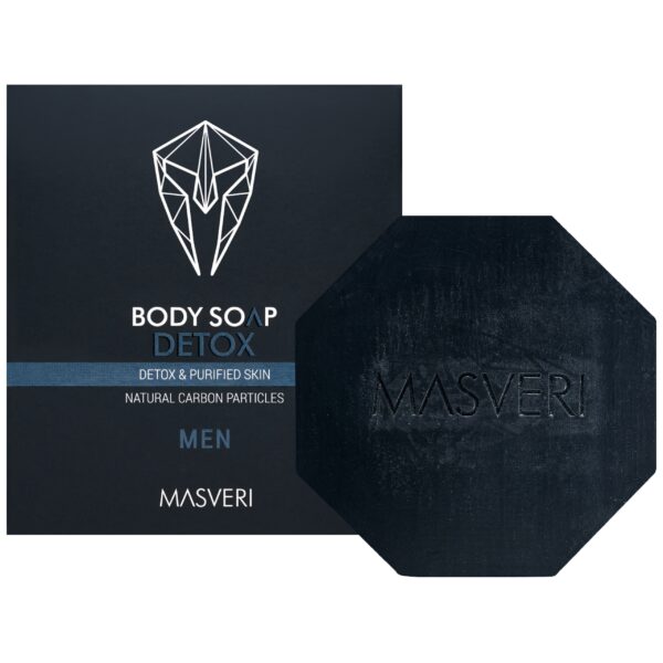 Masveri Body Soap Detox - detoksykujące mydło do ciała, 100g