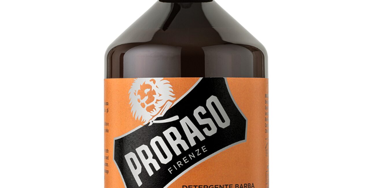 Proraso Wood & Spice Beard Wash - szampon do mycia brody o zapachu drewna i przypraw, 500ml