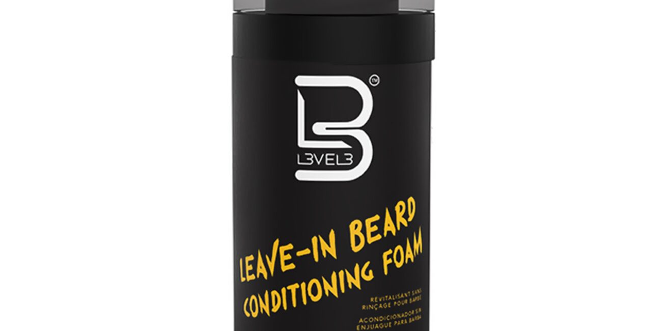 L3VEL3 Leave In Beard Conditioning Foam - nawilżająca pianka do brody bez spłukiwania, 150ml