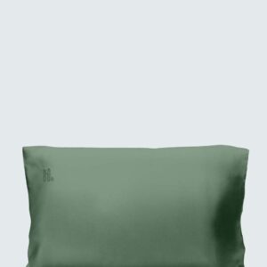 Silky Bamboo Pillowcase, Olive Green