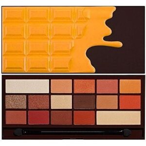 Makeup Revolution Chocolate Orange - pomarańczowe cienie do powiek 22g
