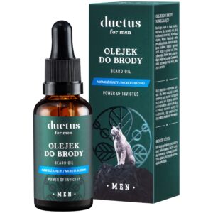 Duetus for Men Beard Oil Power Of Invictus - nawilżający olejek do pielęgnacji brody, 30ml