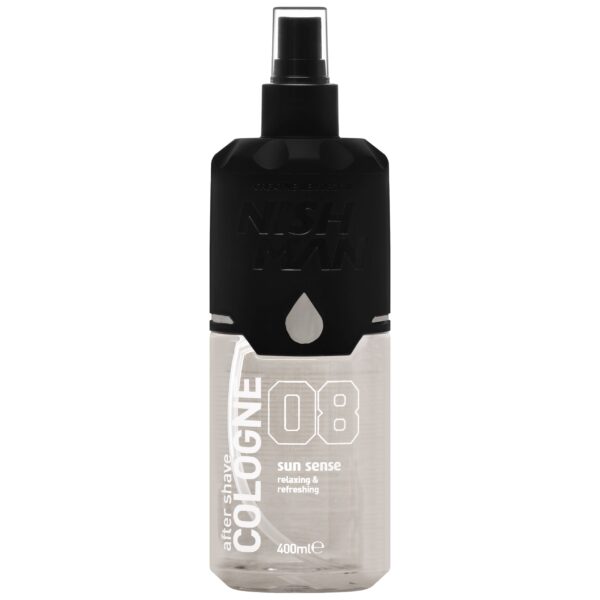Nishman After Shave Cologne 08 Sun Sense - woda kolońska po goleniu, 400ml