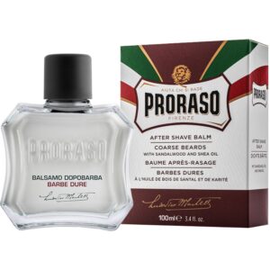 Proraso Coarse Aftershave Balm - balsam po goleniu do twardego zarostu z masłem shea, 100ml