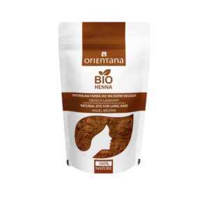 BIO HENNA naturalna farba do włosów długich ORZECH LASKOWY 100 g