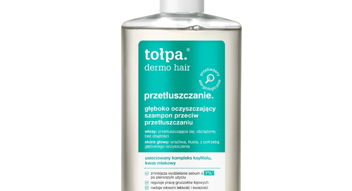 tołpa. przetłuszczanie głęboko oczyszczający szampon przeciw przetłuszczaniu, 250 ml