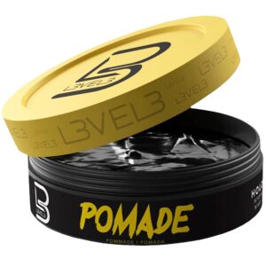 L3VEL3 Pomade High Shine - mocna pomada do stylizacji włosów, 150ml