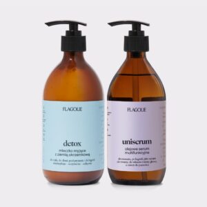 Zestaw Flagolie - Detox & Uniserum