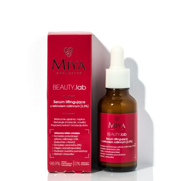 Serum liftingujące z retinolem roślinnym [2,5%] | Miya Cosmetics