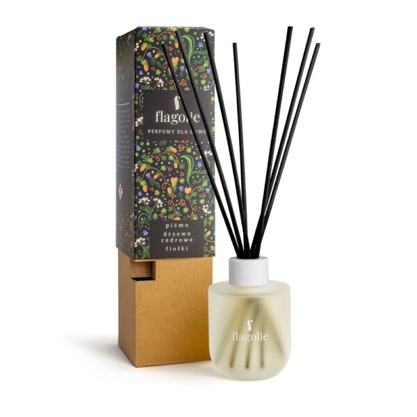 Perfumy dla domu PIŻMO, DRZEWO CEDROWE, FIOŁKI