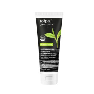 tołpa. złuszczanie. węglowa pasta-żel złuszczająca do mycia twarzy, 125 ml