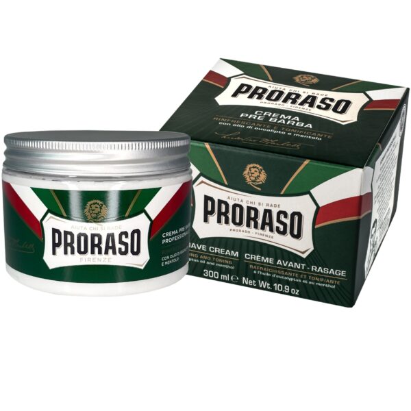 Proraso Refreshing Pre-Shave Cream - odświeżający krem przed goleniem z eukaliptusem, 300ml