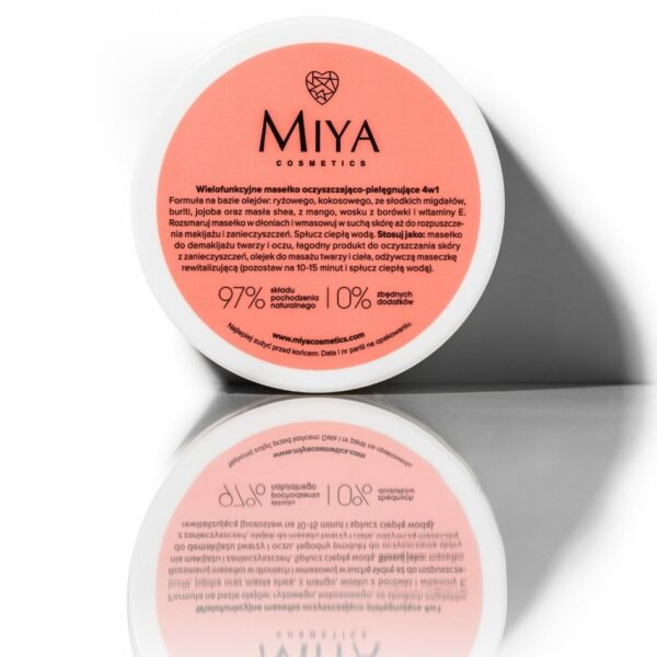 Oczyszczające masełko do demakijażu 4w1 | Miya Cosmetics