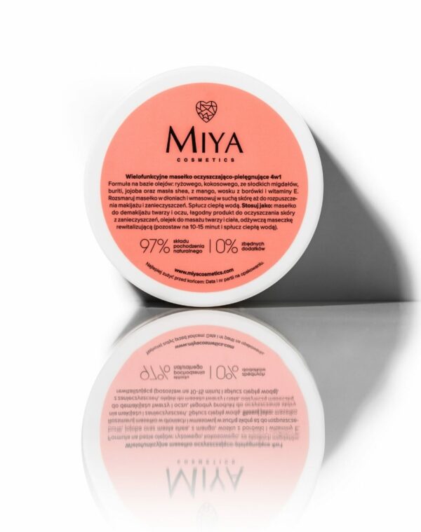 Oczyszczające masełko do demakijażu 4w1 | Miya Cosmetics