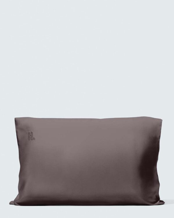 Silky Bamboo Pillowcase, Slate Grey