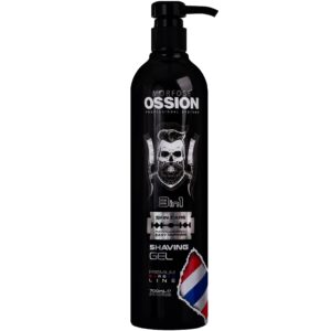 Morfose Ossion PB Premium Barber Line Shaving Gel 3in1 – delikatny żel do golenia 3w1, 700ml