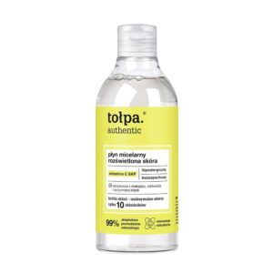 tołpa. authentic płyn micelarny rozświetlona skóra, 300 ml