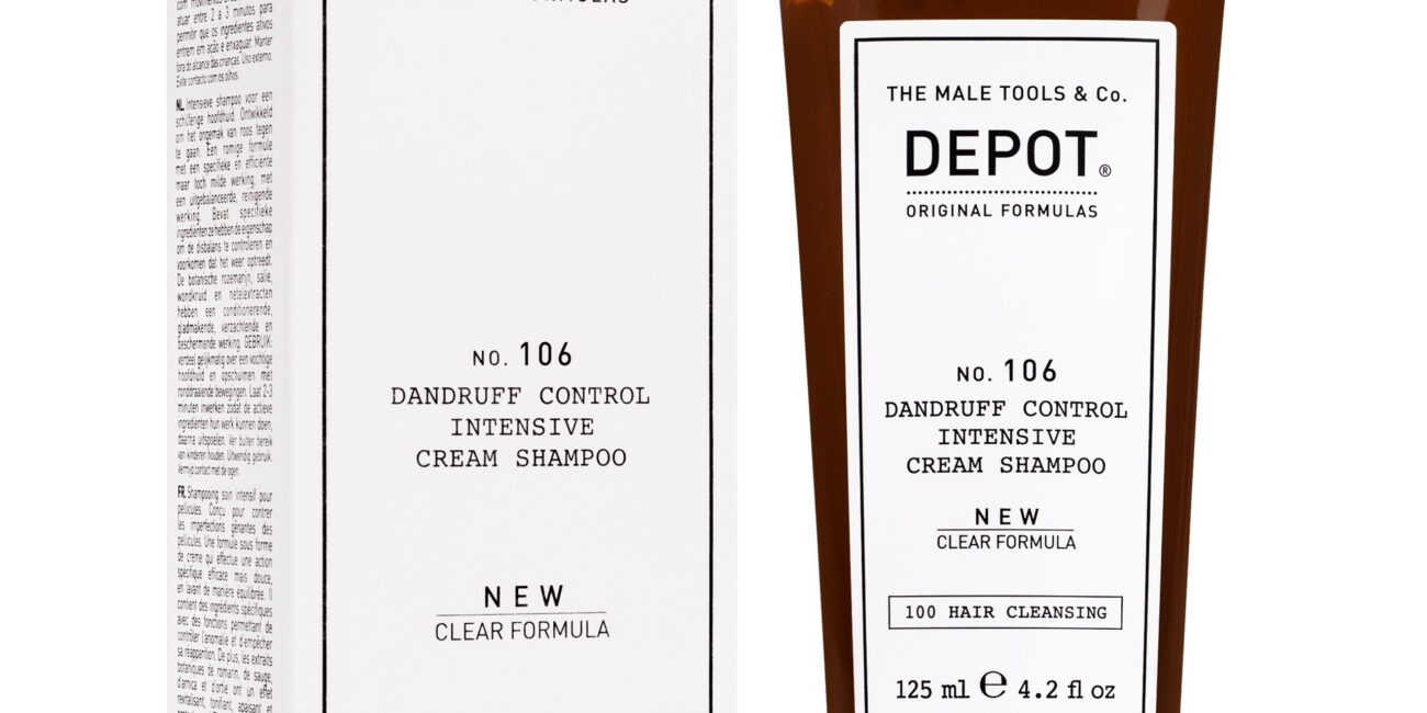 Depot NO. 106 Dandruff Control - szampon przeciwłupieżowy w kremie dla mężczyzn, 125ml