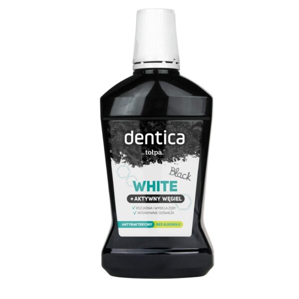tołpa. white płyn do higieny jamy ustnej BLACK WHITE, 500 ml