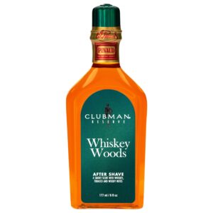 Clubman Whiskey Woods - lotion łagodzący po goleniu, 177 ml