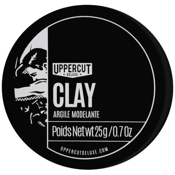 Uppercut Deluxe Clay - mocno utrwalająca pomada do stylizacji włosów, 25g
