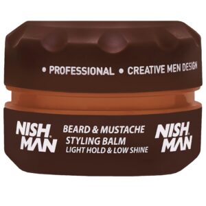 Nishman Mustache&Beard Wax - pomada do wąsów i brody, 100ml