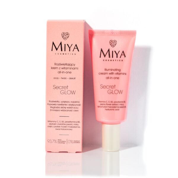 Rozświetlający krem z witaminami all-in-one | Miya Cosmetics