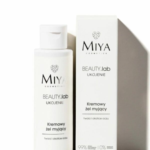 Kremowy żel myjący do twarzy i okolic oczu | Miya Cosmetics