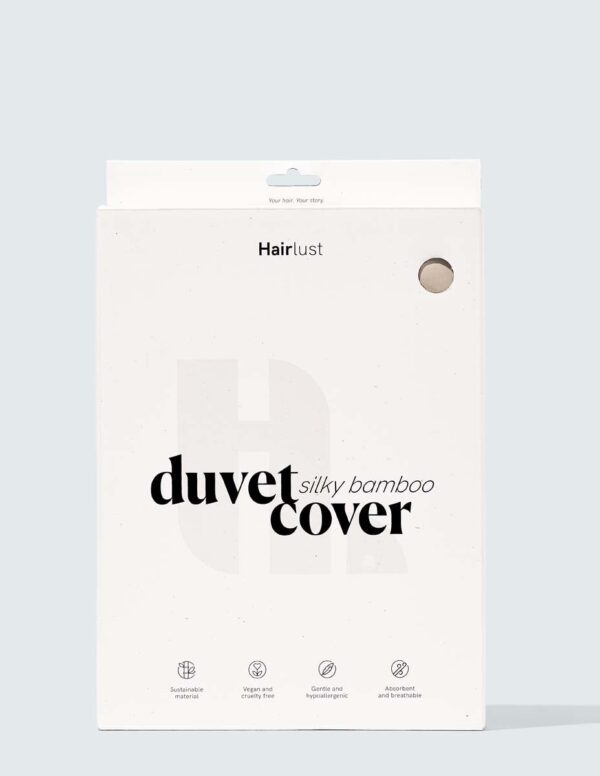 Silky Bamboo Duvet Cover, Champagne