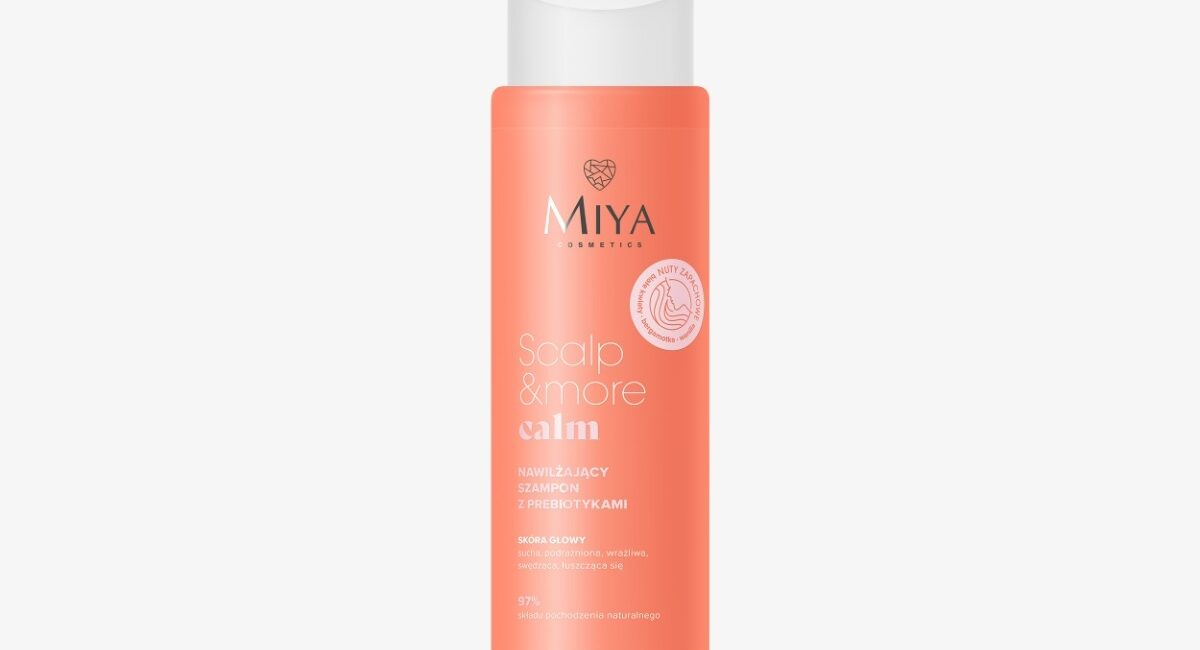 Calm Nawilżający szampon z prebiotykami | Miya Cosmetics