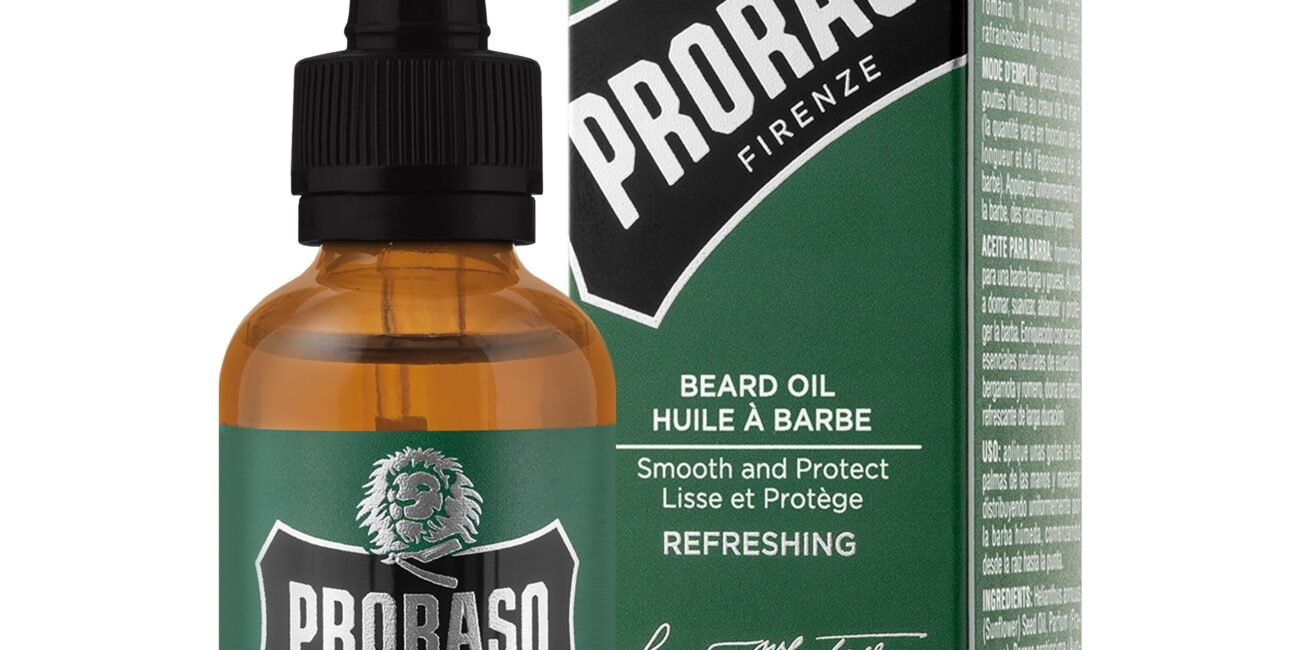 Proraso Refreshing Beard Oil - odświeżający olejek do pielęgnacji brody, 30ml