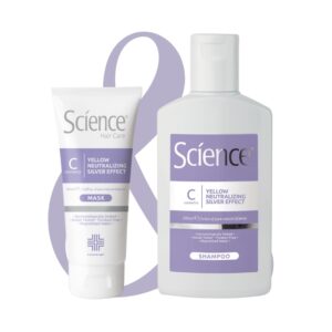 SCIENCE SILVER Szampon & Maska | Zestaw pielęgnacyjny dla chłodnego blondu