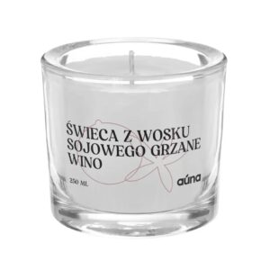 Świeczka sojowa grzane wino 250 ml soczysty zapach