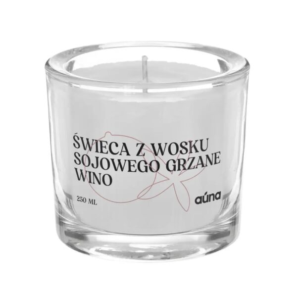 Świeczka sojowa grzane wino 250 ml soczysty zapach