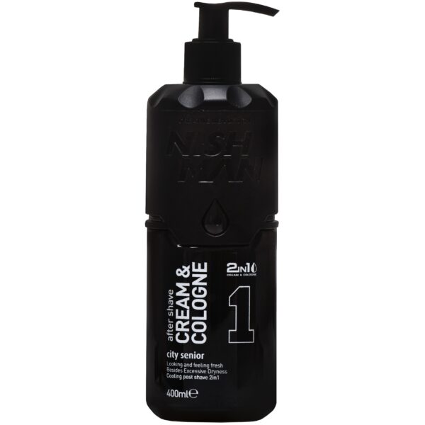 Nishman After Shave Cream Senior - kojący krem po goleniu, 400ml